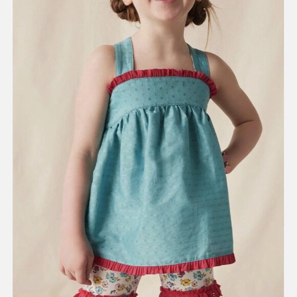 Matilda Jane Other - Matilda Jane Girls Full of Wonder Woven Textured Tank Size 6